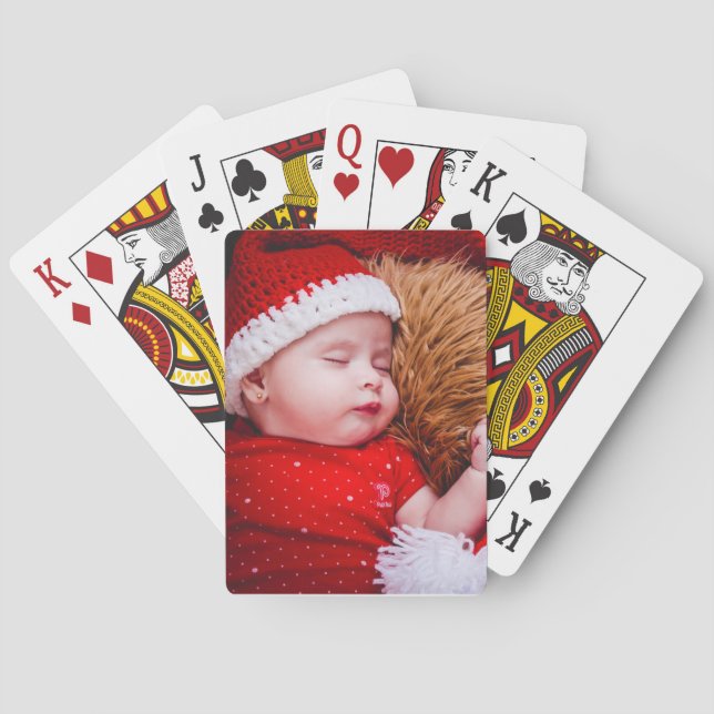 Baraja De Cartas Foto Personalizado personalizado (Reverso)