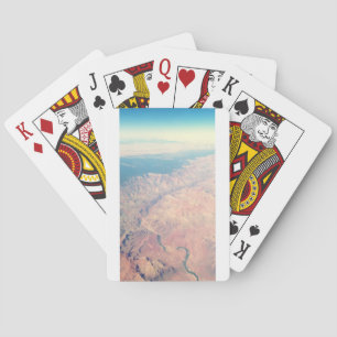Baraja De Cartas foto retro aérea del gran cañón arizona vintage