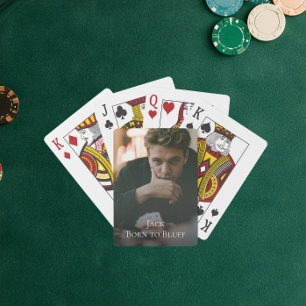 Baraja De Cartas Foto y Texto Completos Nacido para Farolear