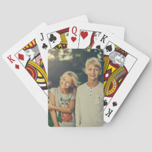 Baraja De Cartas Foto y texto personalizados