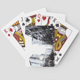 Baraja De Cartas fotografía de ciudad la noche