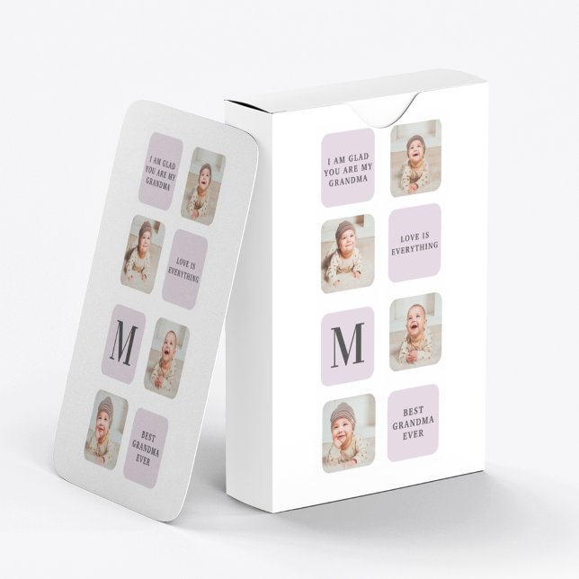 Baraja De Cartas Fotografía de Collage y mejor regalo morado de la  (Subido por el creador)