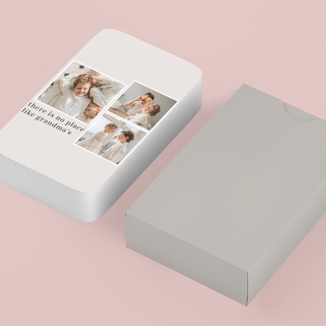 Baraja De Cartas Fotografía de grupo y mejor regalo de abuela de ci (Subido por el creador)