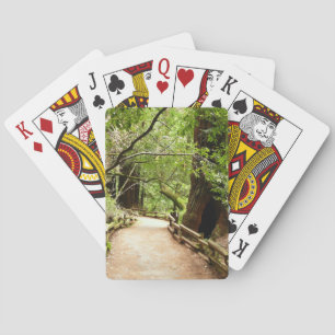 Baraja De Cartas Fotografía de la Naturaleza de Camino II de Muir W