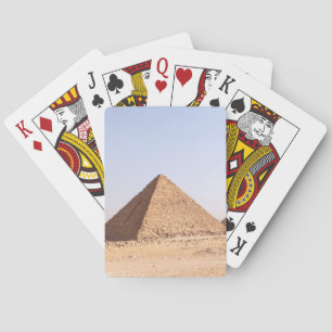 Baraja De Cartas Fotografía de las Pirámides de Giza