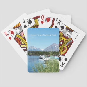 Baraja De Cartas Fotografía del paisaje del Parque Nacional Grand T