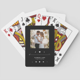 Baraja De Cartas Fotograma de reproductor de música personalizado