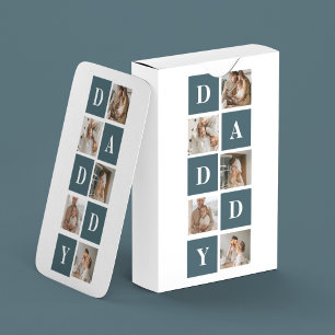 Baraja De Cartas Fotos y regalos de papi verde de los padres de la