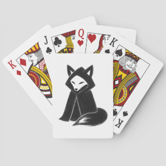 Baraja De Cartas Fox en Cloak - Animal misterioso en