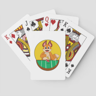 Baraja De Cartas Fox en Poker con fichas de póker