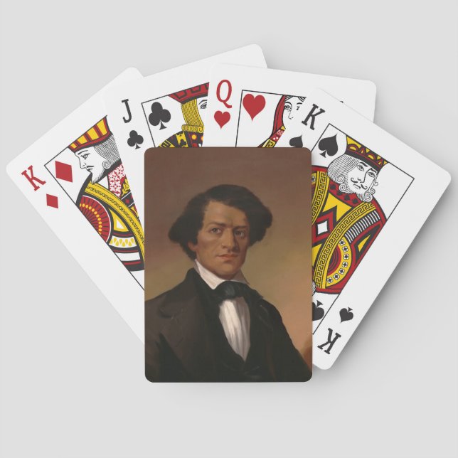 Baraja De Cartas Fr3d3rick Bailey Douglass: Leyenda de derechos civ (Reverso)