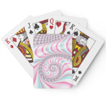 Fractal de espiral de caña azul pastel