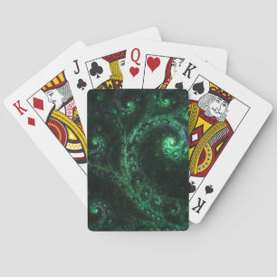 Baraja de Cartas Fractal en Espiral de los Antiguo