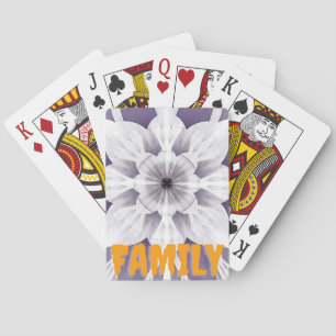 Baraja De Cartas Fractal   Zazzle_Growshop.