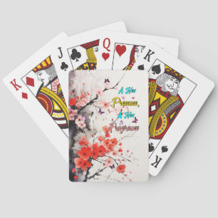 Baraja De Cartas Fragrance de cerezo Sakura