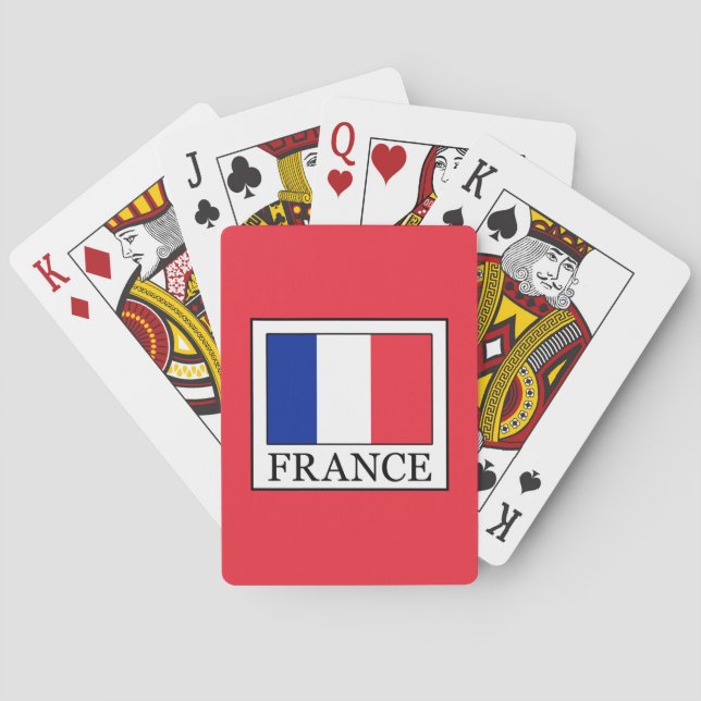 Baraja De Cartas Francia (Reverso)
