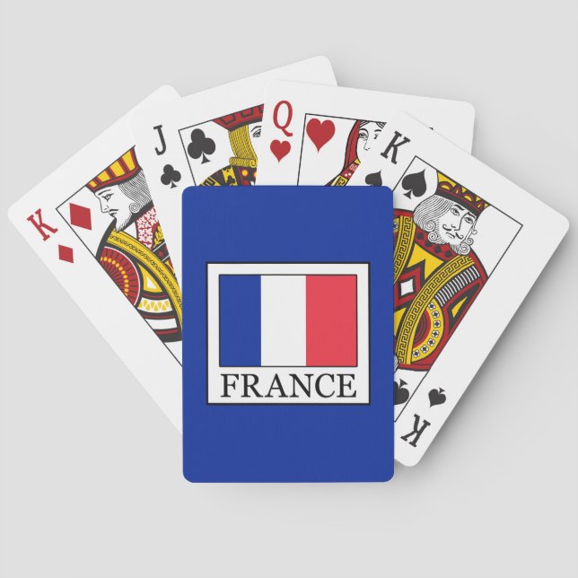 Baraja De Cartas Francia (Reverso)