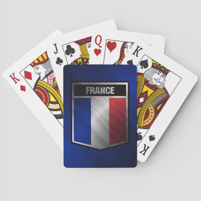 Baraja De Cartas Francia (Reverso)