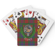 Fraser Scottish Clan Tartan & Crest