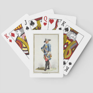 Baraja De Cartas Frederick II "los gran" (1712-86) reyes de Prusia