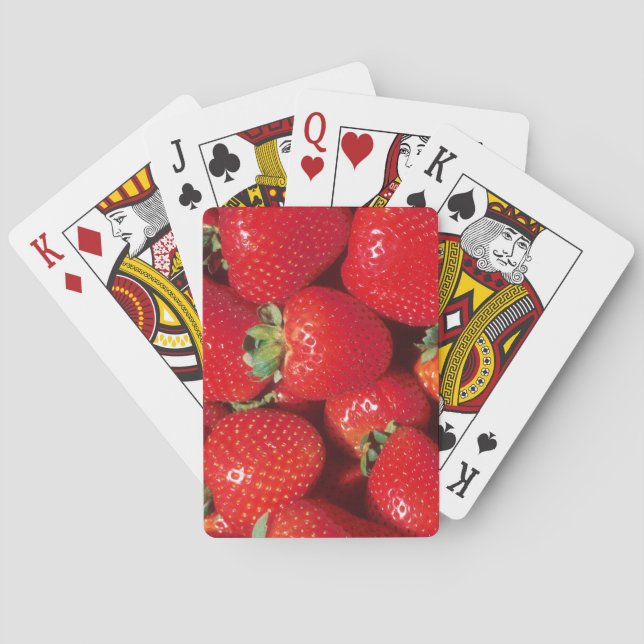 Baraja De Cartas Fresas (Reverso)