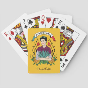 Baraja De Cartas Frida Kahlo   Mi Mexico Lindo