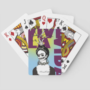 Baraja De Cartas Frida Kahlo Pop Art Portrait