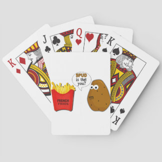 Baraja De Cartas ¿Fries franceses de papa eres tú?