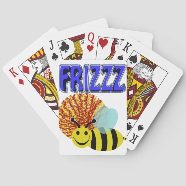 Baraja De Cartas frizzz bee (Reverso)