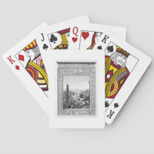 Baraja De Cartas Frontispiece al volumen 1 de la descripción del `