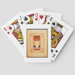 Baraja De Cartas Frontispiece para "una letra roja" (litho del