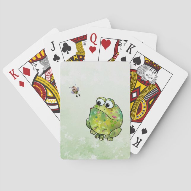 Baraja De Cartas Frosch und Biene (Reverso)