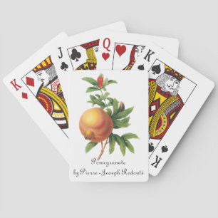 Baraja De Cartas Fruta de comida vintage, granada por Redoute