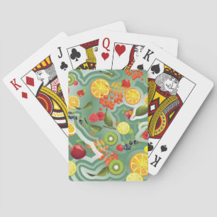 Baraja De Cartas Frutas mixtas 7