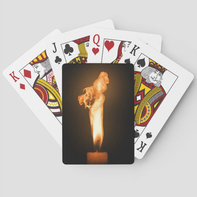 Baraja De Cartas Fuego de caída (Reverso)