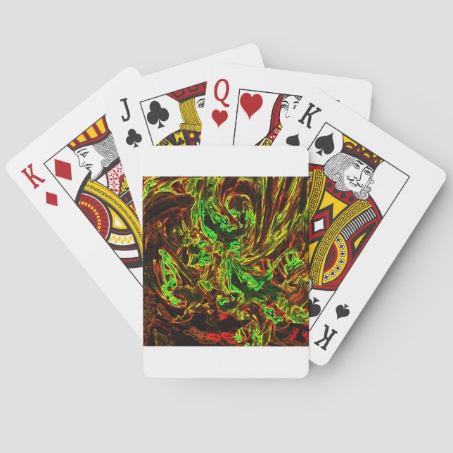 Baraja De Cartas Fuego de luna (Reverso)