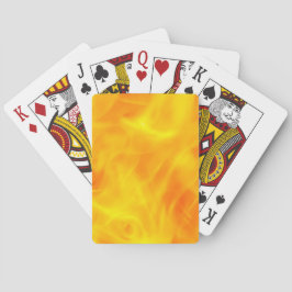 Baraja De Cartas Fuego y llamas