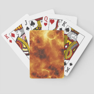 Baraja De Cartas Fuego   Zazzle_Growshop.