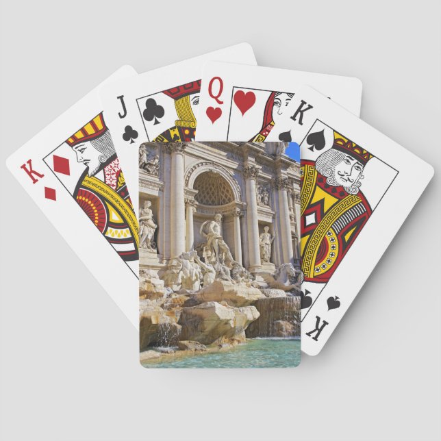 Baraja De Cartas Fuente de Trevi (Reverso)