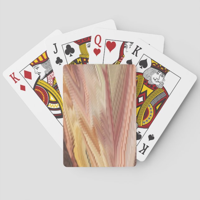 Baraja De Cartas Fuente del otoño (Reverso)