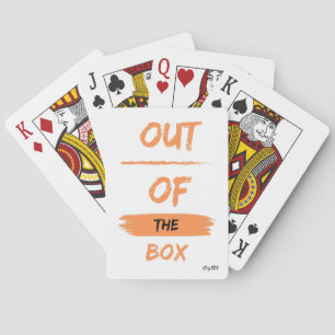 Baraja De Cartas fuera de la caja