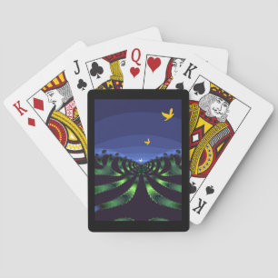 Baraja De Cartas Fuera de las tarjetas de reproducción nulas