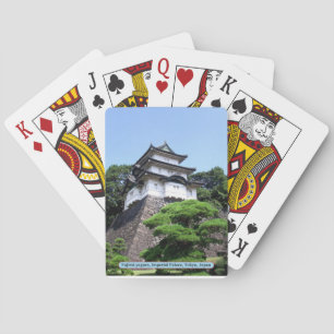 Baraja De Cartas Fujimi-yagura, Palacio Imperial, Tokio, Japón