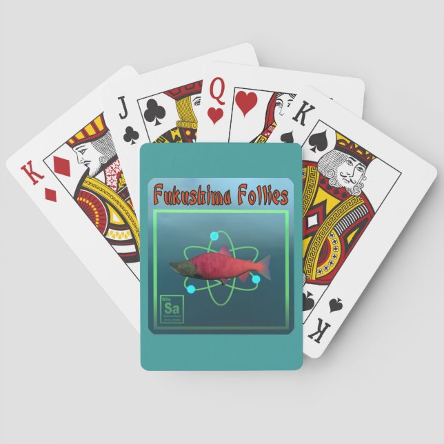 Baraja De Cartas Fukushima Follies (Reverso)