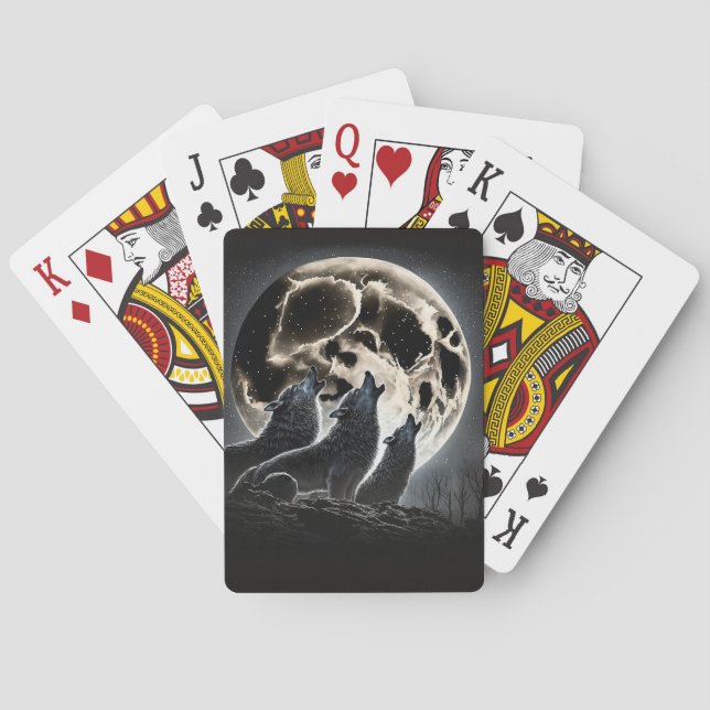 Baraja De Cartas Full Moon Hoodoo Tarot (Reverso)