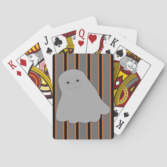 Baraja De Cartas Fun and Fancy Halloween Ghosts (Reverso)