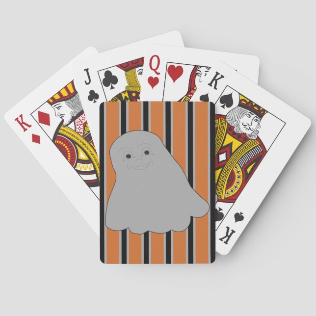 Baraja De Cartas Fun and Fancy Halloween Ghosts (Reverso)