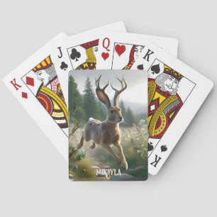 Baraja De Cartas Fun Great American Jackalope