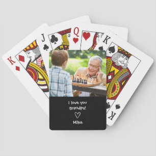 Baraja De Cartas Funda para cabeza de palo de golf