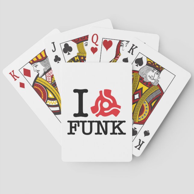 Baraja De Cartas Funk adaptador I 45 (Reverso)
